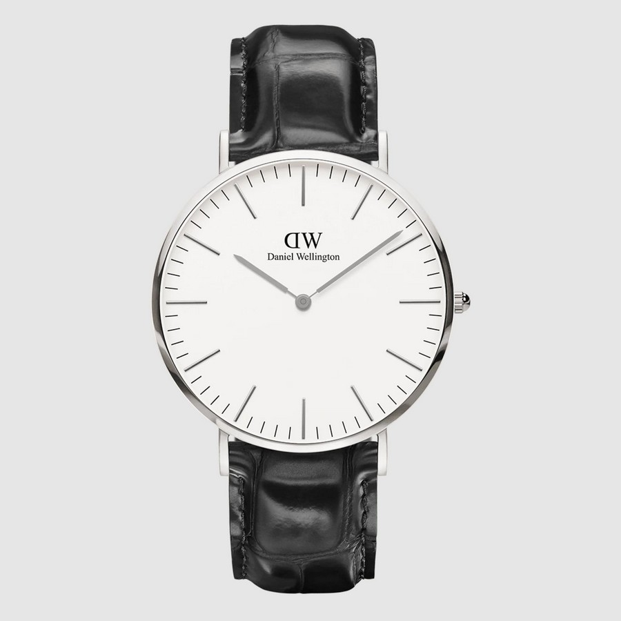 Đồng Hồ Dw Daniel Wallington Classic Reading Nam Trắng Xám